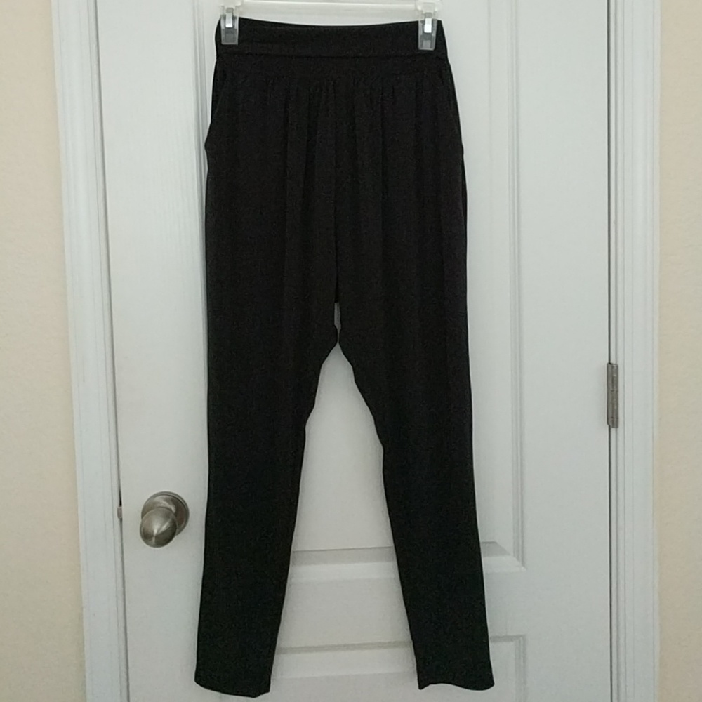 Black womans harem style pants